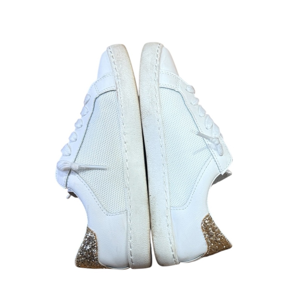 Havana Vintage women's White mesh glitter Sneakers size 6 - Picture 3 of 5